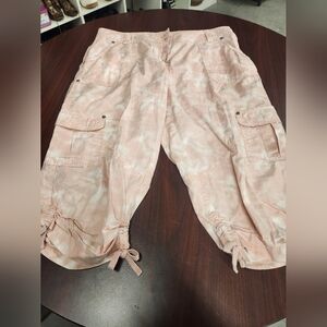 Style & Company - Pink Tie-Dye Shorts - Size 12